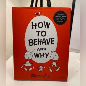 How to Behave Book
